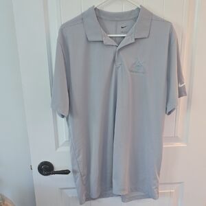 Nike Disney Men's Light Gray Polo Shirt